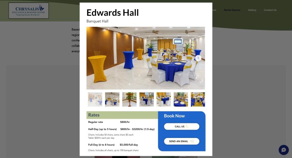 Akin Digital for Chrysalis Education and Business Centre, Grenada