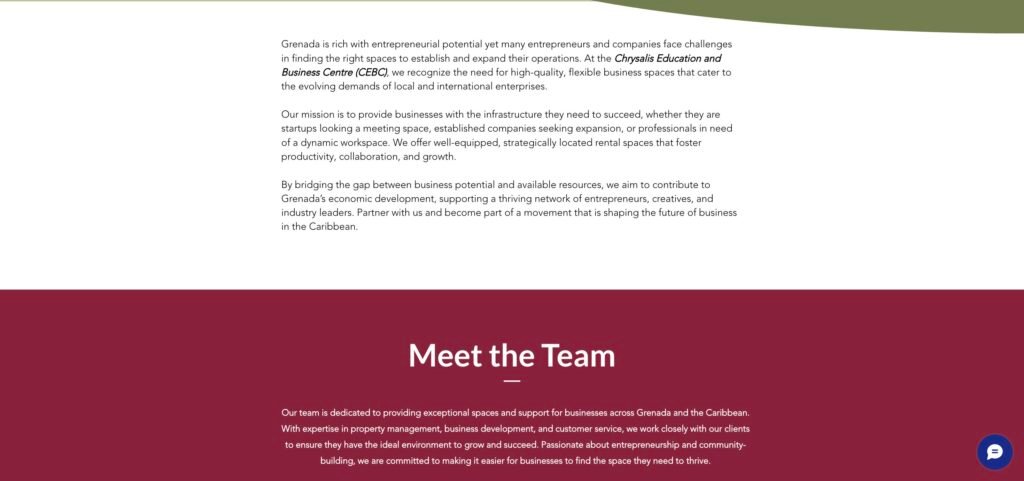 Akin Digital for Chrysalis Education and Business Centre, Grenada 2