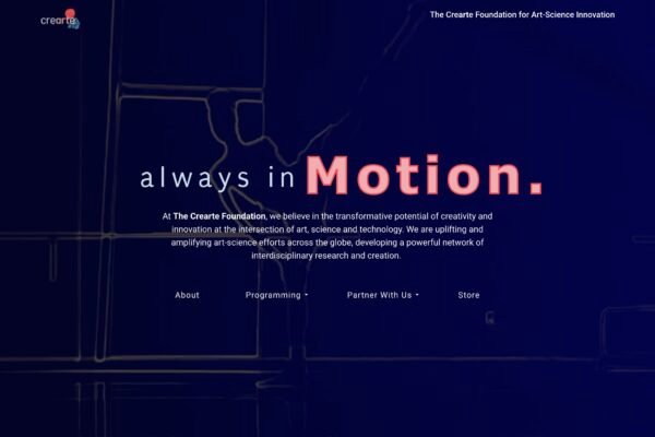 The Crearte Foundation for Art-Science Innovation