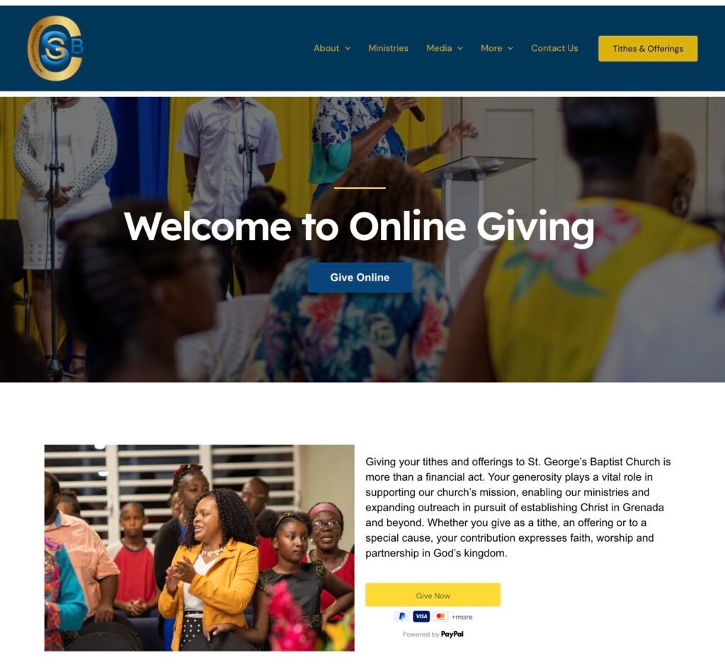 St George's Baptist Church by Akin Digital Caribbean